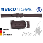 Beco Technic POLO S bracelet de montre cuir brun foncé 8mm