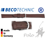 Beco Technic POLO S bracelet de montre cuir brun 8mm